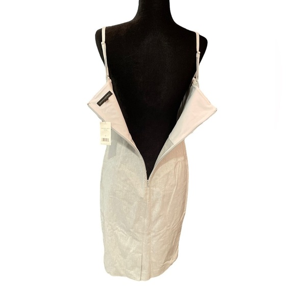 NWT Banana Republic Grey Sheath Dress size 6 - Picture 8 of 9
